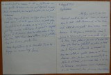 Scrisoare a scriitoarei Lucia Demetrius catre Mia Groza, fiica lui Petru Groza