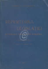 Repertoriul legislatiei Republicii Socialiste Romania - supliment I, 1 ianuarie-31 decembrie 1980 foto