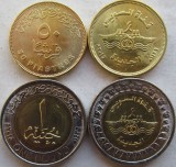 EGIPT █ SET COMEMORATIV DE MONEDE █ 50 Piastres + 1 Pound █ SUEZ CANAL 2015 UNC, Africa