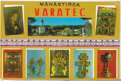 bnk cp Manastirea Varatec - Vedere - necirculata foto