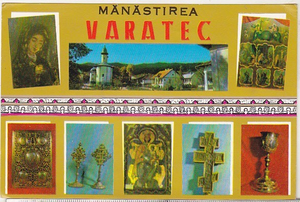 bnk cp Manastirea Varatec - Vedere - necirculata