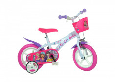 Bicicleta copii 12 inch Barbie foto