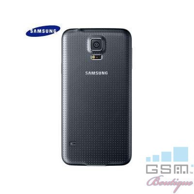 Capac Baterie Samsung Galaxy S5 Negru foto mare Capac Baterie Samsung Galaxy S5 Negru foto mare
