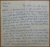 Scrisoare a scriitoarei Lucia Demetrius catre Mia Groza, fiica lui Petru Groza