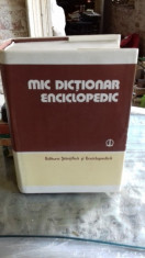 MIC DICTIONAR ENCICLOPEDIC foto