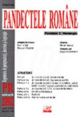 Pandectele romane - Repertoriu de jurisprudenta nr. 5 septembrie-octombrie foto