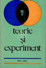 Teorie si experiment, vol. XIV foto