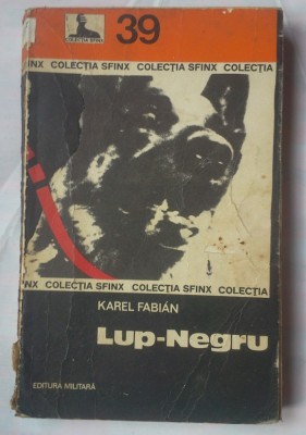 (C379) KAREL FABIAN - LUP-NEGRU foto