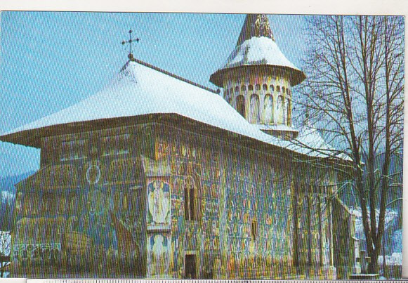 bnk cp Biserica Voronet - Vedere - necirculata