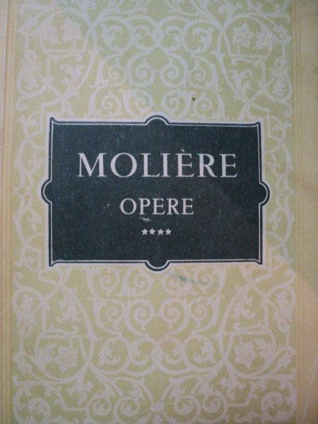 MOLIERE OPERE,VOL.4-BUC. 1958 foto mare MOLIERE OPERE,VOL.4-BUC. 1958 foto mare