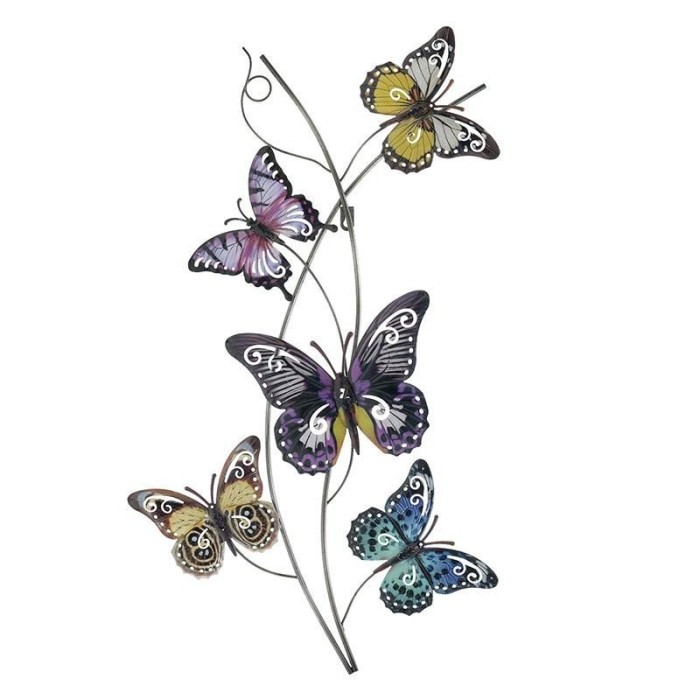 Fluturi deco perete 60 cm Fluturi deco perete 60 cm