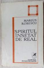 MARIUS ROBESCU - SPIRITUL INSETAT DE REAL (antologie 1980/postfata PETRU POANTA) foto