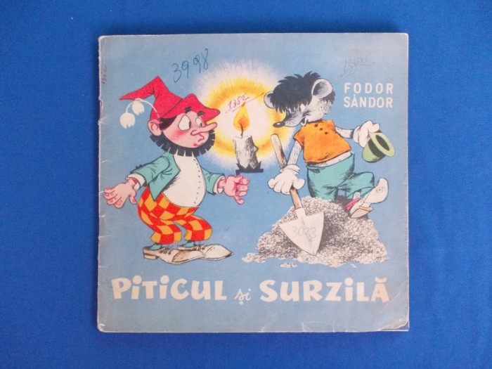 FODOR SANDOR - PITICUL SI SURZILA * ILUSTRATII LIVIA RUSZ - 1969 foto mare FODOR SANDOR - PITICUL SI SURZILA * ILUSTRATII LIVIA RUSZ - 1969 foto mare