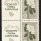 VARIETATE-PERECHE CU VIGNETA-- FLORA CARPATINA --TIPAR DEPLASAT --1957-- MNH