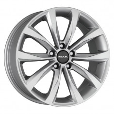 Jante VOLKSWAGEN SCIROCCO 8J x 18 Inch 5X112 et44 - Mak Wolf Silver foto