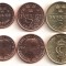 SUEDIA █ SET COMPLET MONEDE █ 1+2+5 Kronor █ 2016 █ UNC