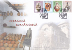 ROMANIA 2005 LP 1674 CERAMICA ROMANEASCA I FDC foto