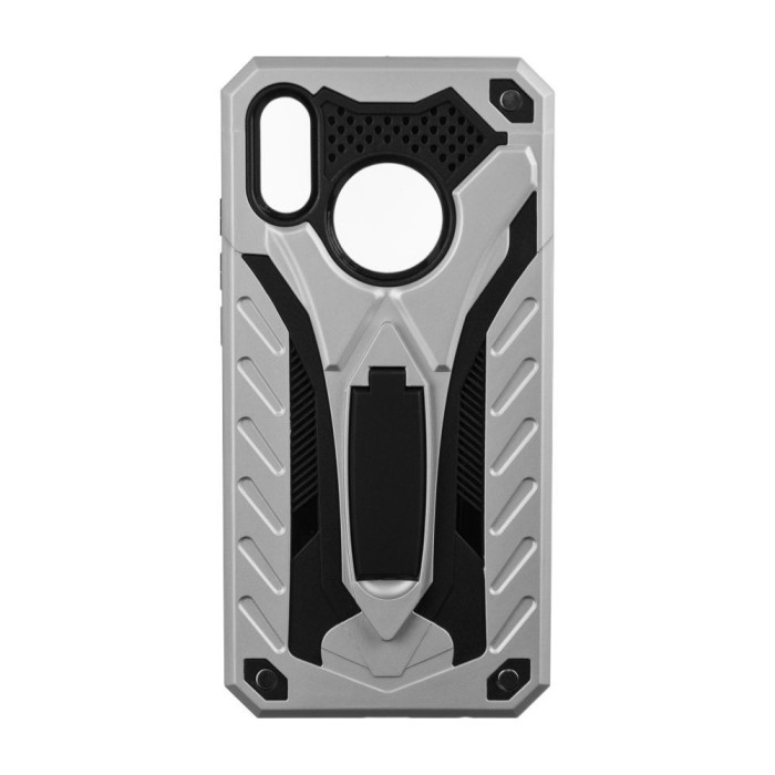 Husa Antisoc Phantom pentru Huawei P20 Lite, Argintiu foto mare Husa Antisoc Phantom pentru Huawei P20 Lite, Argintiu foto mare