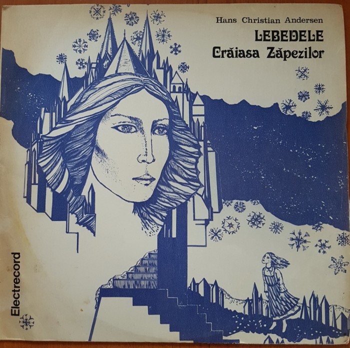 LEBEDELE. CRAIASA ZAPEZILOR - Hans Christian Andersen - DISC VINIL foto mare LEBEDELE. CRAIASA ZAPEZILOR - Hans Christian Andersen - DISC VINIL foto mare
