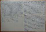 Scrisoare a scriitoarei Lucia Demetrius catre Mia Groza, fiica lui Petru Groza