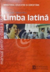 Limba latina. Manual pentru clasa a IX-a (2002) foto