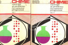 Chimie - exercitii si probleme cu caracter programat, vol. I, II foto