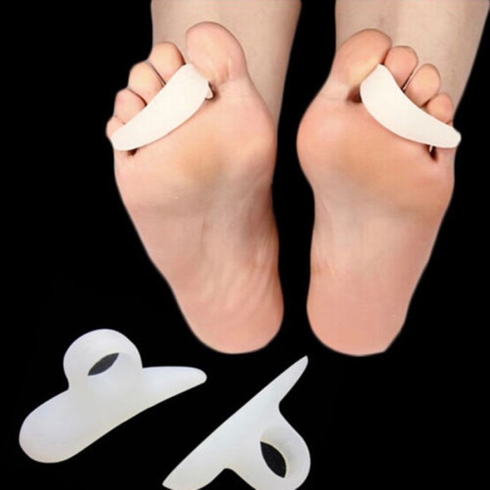 Orteza Corector Hallux Valgus SUPORT SILICON DEGETE IN CIOCAN degete in gheara foto mare Orteza Corector Hallux Valgus SUPORT SILICON DEGETE IN CIOCAN degete in gheara foto mare
