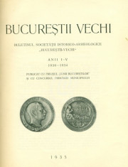 Buletinul Societatii Istorico - arheologice Bucurestii - Vechi, anii I-V foto