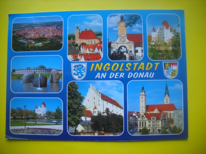 HOPCT 37945 GERMANIA INGOLSTADT PE DUNARE IN ANUL 2000 -CIRCULATA foto mare HOPCT 37945 GERMANIA INGOLSTADT PE DUNARE IN ANUL 2000 -CIRCULATA foto mare