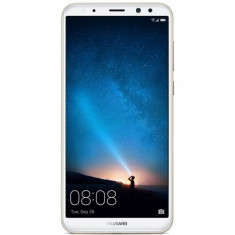 Smartphone Huawei Mate 10 Lite , Dual Sim , 5.9 Inch IPS FullHD , Octa Core , 4 GB RAM , 64 GB , Quad Camera , Retea 4G LTE , Android Nougat , Gold foto