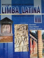 Limba latina. Manual pentru clasa a VIII-a foto