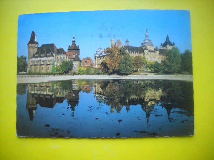 HOPCT 37950 UNGARIA BUDAPESTA CASTELUL VAJDAHUNYAD IN 1984 -CIRCULATA foto mare HOPCT 37950 UNGARIA BUDAPESTA CASTELUL VAJDAHUNYAD IN 1984 -CIRCULATA foto mare