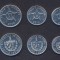 CUBA █ SET COMPLET DE MONEDE █ 1+2+5+20 Centavos +1 Peso █ 2009-2013 █ UNC
