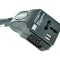 Invertor premium 120W 12V-220V Cod: 4068 cu priza si USB