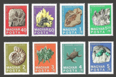 Ungaria, fauna, fosile, 1969, MNH foto