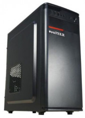 Sistem PC evoSTAR Office (Procesor Intel? Core? i3-8100 (6M Cache, up to 3.60 GHz) Coffee Lake, 8GB, 1TB @7200rpm, Intel? UHD Graphics 630) foto