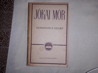 JOKAI MOR - DIAMANTELE NEGRE foto
