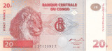 Bancnota Congo 20 Franci 1997 - P88A UNC