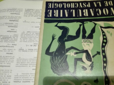 Vocabulaire psychologie 1957 Precis de psychiatrie 1923 foto