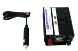 Invertor premium 300W 24V-220V cu o priza si 2 porturi USB