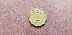 British Honduras 1 cent 1966 foarte rara foto