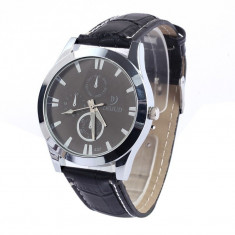 Ceas Barbati Quartz DGJUD negru fashion foto