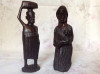 Sculptura africana din lemn foarte dur -