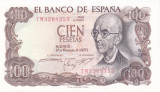 Bancnota Spania 100 Pesetas 1970 - P152 UNC