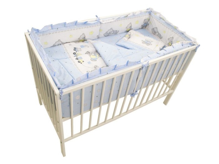 Lenjerie MyKids Teddy Toys Blue M2 4+1 Piese 120x60 foto mare Lenjerie MyKids Teddy Toys Blue M2 4+1 Piese 120x60 foto mare