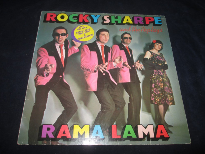 Rocky Sharpe &amp; The Replays - Rama Lama _ vinyl,LP_Chiswick Rec.(Germania , 1979)