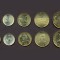 PARAGUAY █ SET DE MONEDE █ 1+5+10+50+100 Guaranies █ 1992-2005 █ UNC