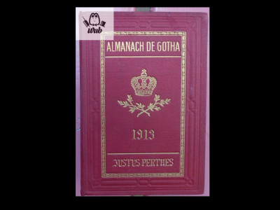 Almanach de Gotha 1913 foto