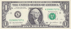 Bancnota Statele Unite ale Americii 1 Dolar 2003A - P515 UNC ( &amp;quot;K&amp;quot; = Dallas ) foto