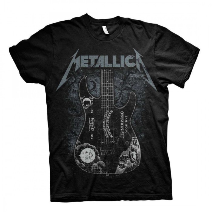 Tricou Metallica - Hammet Ouija Board Guitar foto mare Tricou Metallica - Hammet Ouija Board Guitar foto mare